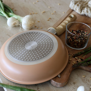 Lot de 3 poêles en acier inoxydable - tous feux EASYNOX