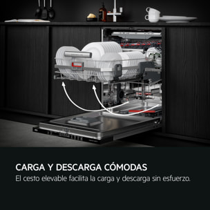 AEG Lavavajillas de 60 cm Serie 9000 ComfortLift para 14 cubiertos FFB83816PM