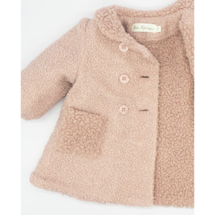 ABRIGO CARACOLILLO ROSA