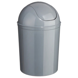 Poubelle 7 l Gris