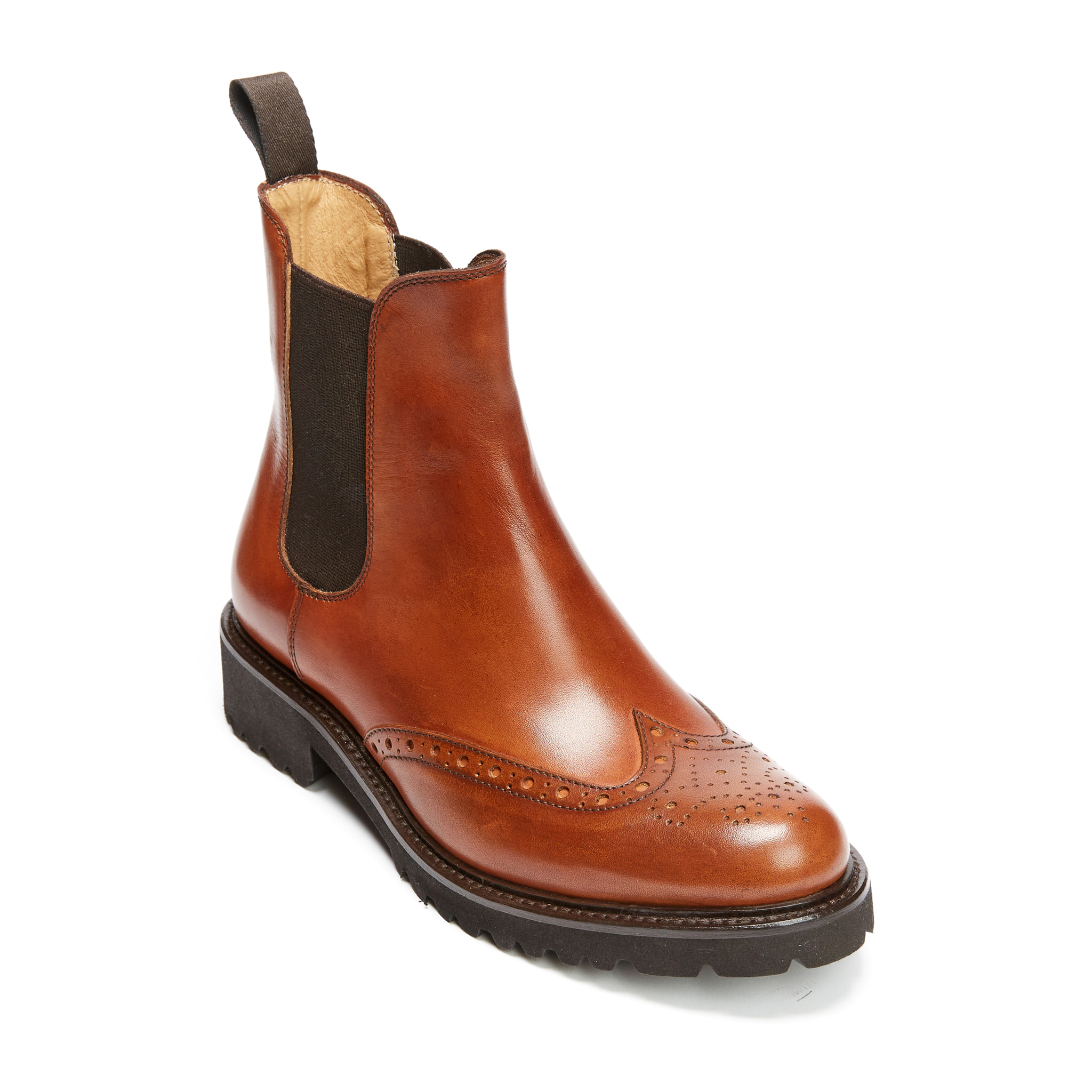 Chelsea boot British Passport marrone tan