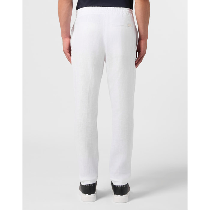 PHILIPP PLEIN Linen Jogging Trousers