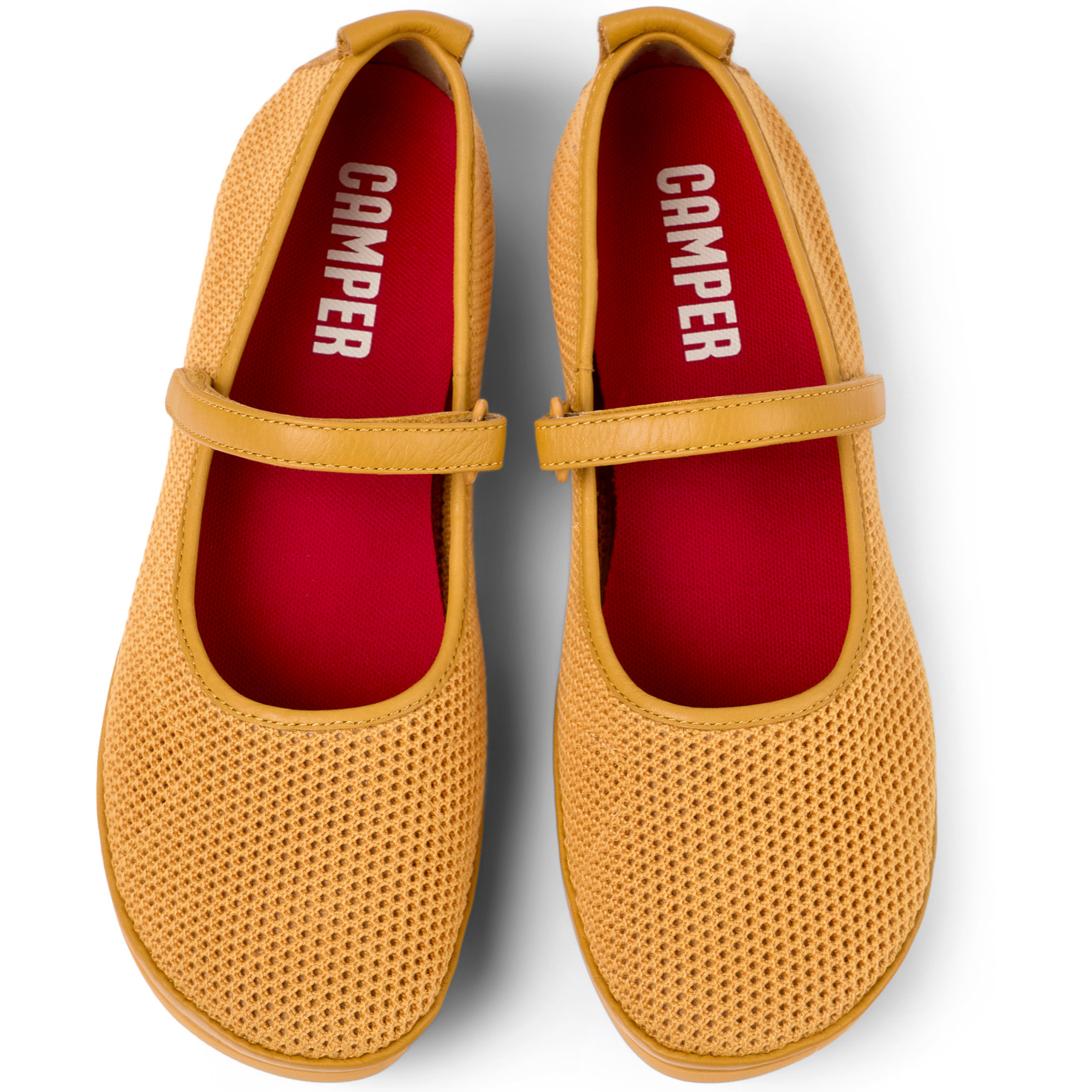 Bailarinas - CAMPER Right Nina - Naranja - Textil técnico (poliéster reciclado)