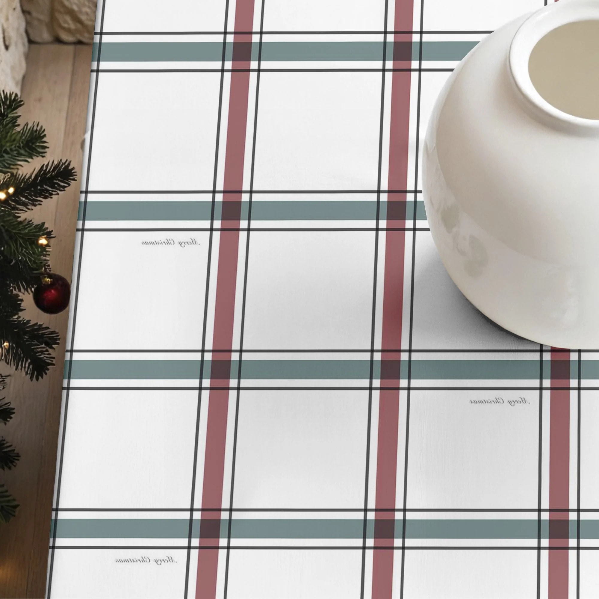 Nappe en résine Anti-tâches Elegant Christmas 4