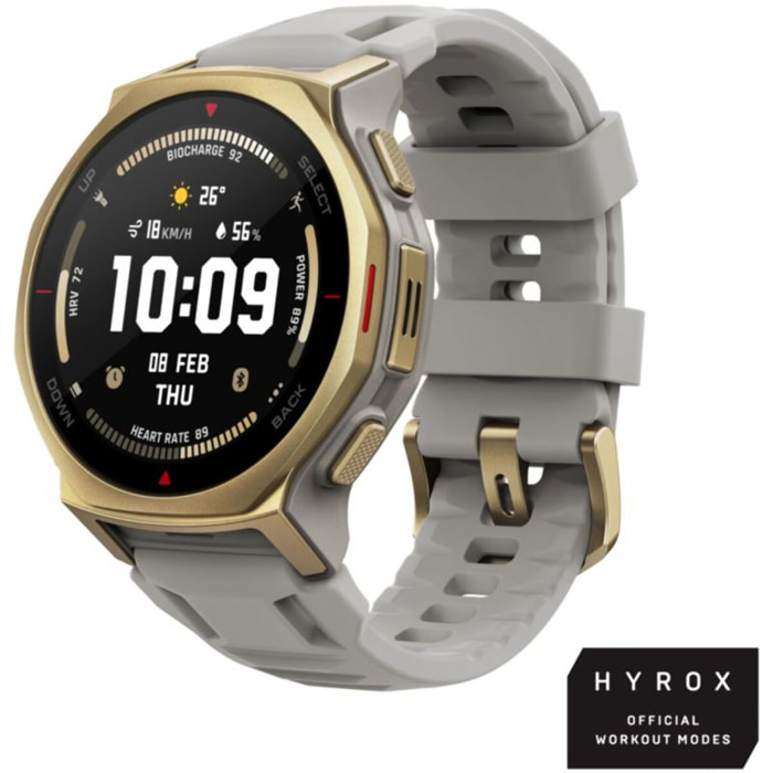 Montre sport AMAZFIT T-Rex 3 Pro 44mm Arctic Gold