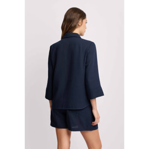 Kocca - Camicia con colletto classico Donna, Tinta unita, Colletto di camicia