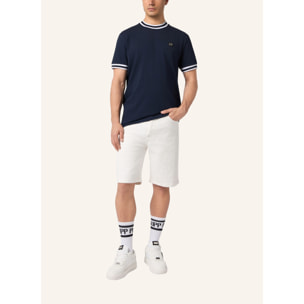 PHILIPP PLEIN Formentera Fit Shorts Embroidery Monogram