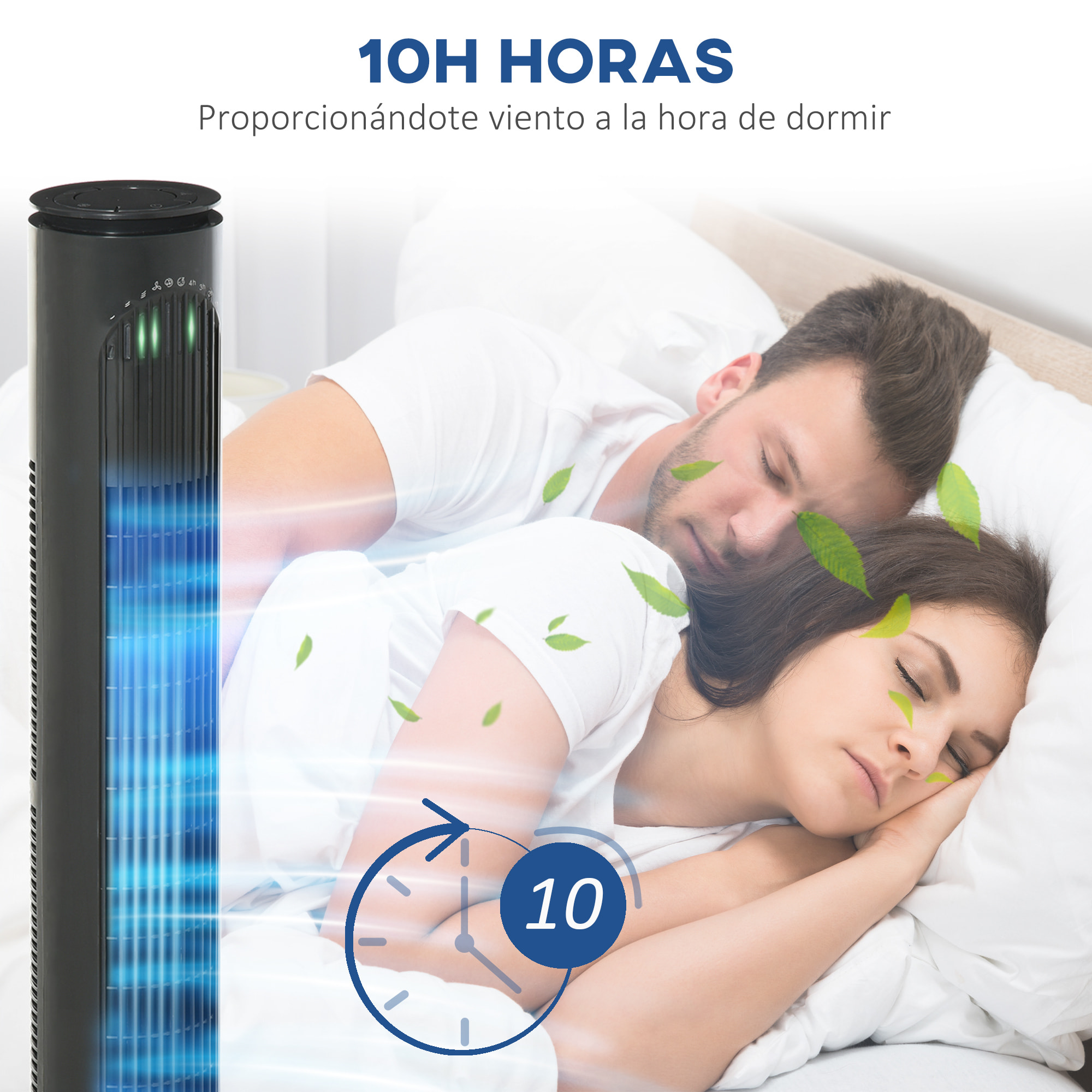 Ventilador de Torre, Ventilador de Pie Silencioso con Control Remoto, 3 Velocidades, 3 Modos, Temporizador 10H, Oscilación 70°, Pantalla LED, para Hogar y Oficina, Gris Oscuro