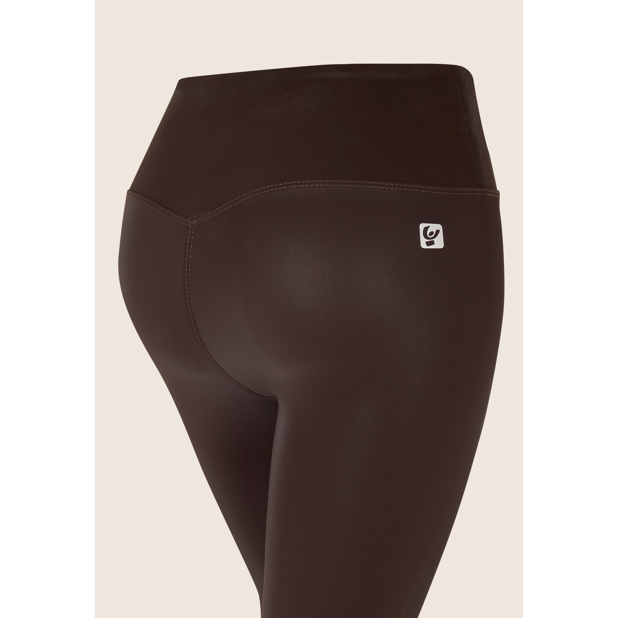 Leggings Sportivi 7/8 Traspiranti con Vita Alta