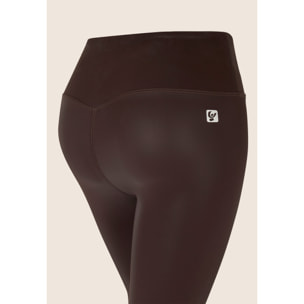 Leggings Sportivi 7/8 Traspiranti con Vita Alta