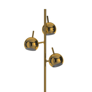 TOMASUCCI Lampada da terra GLOBE BRASS
