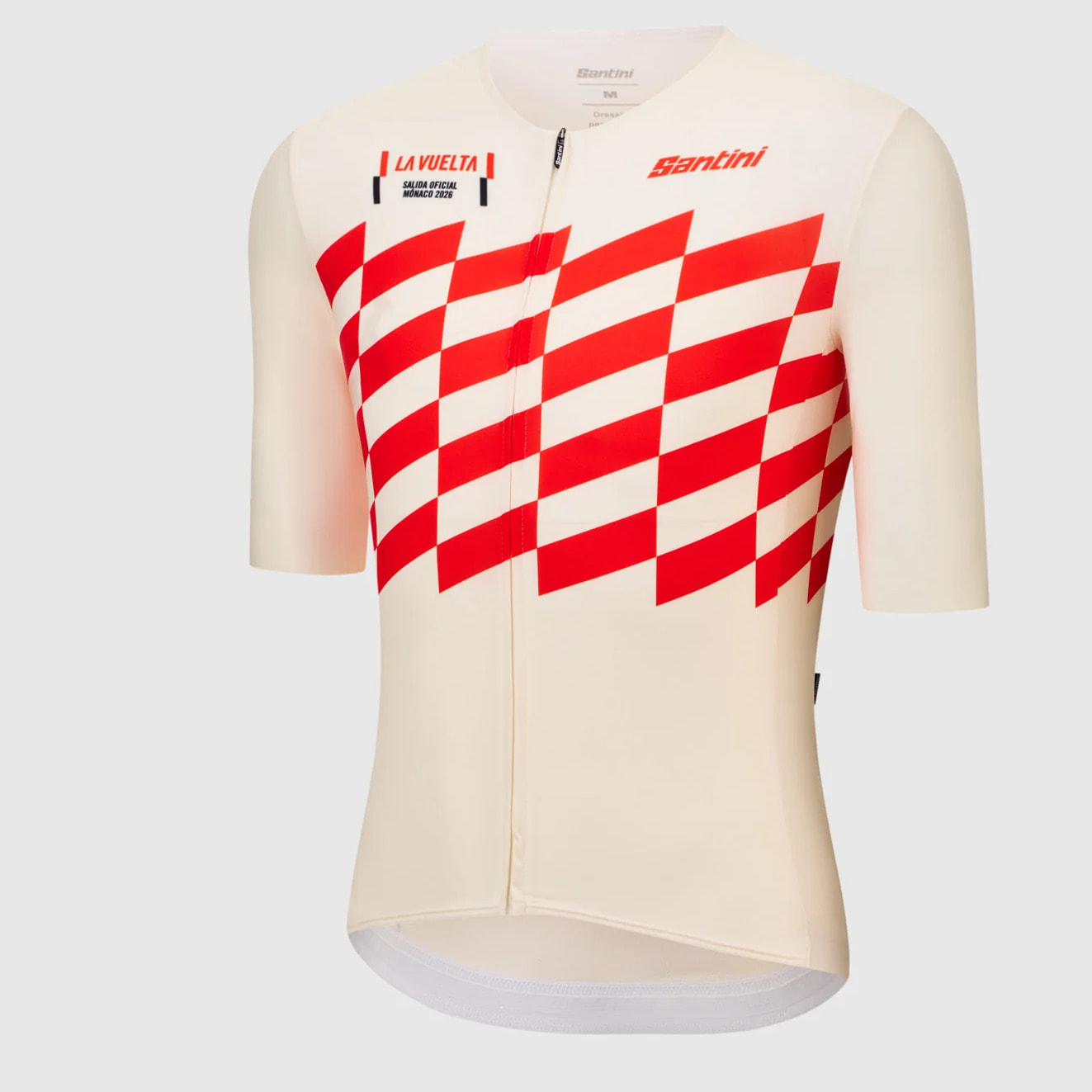 La Vuelta Salida Oficial Monaco Maillot Homme - Blanc