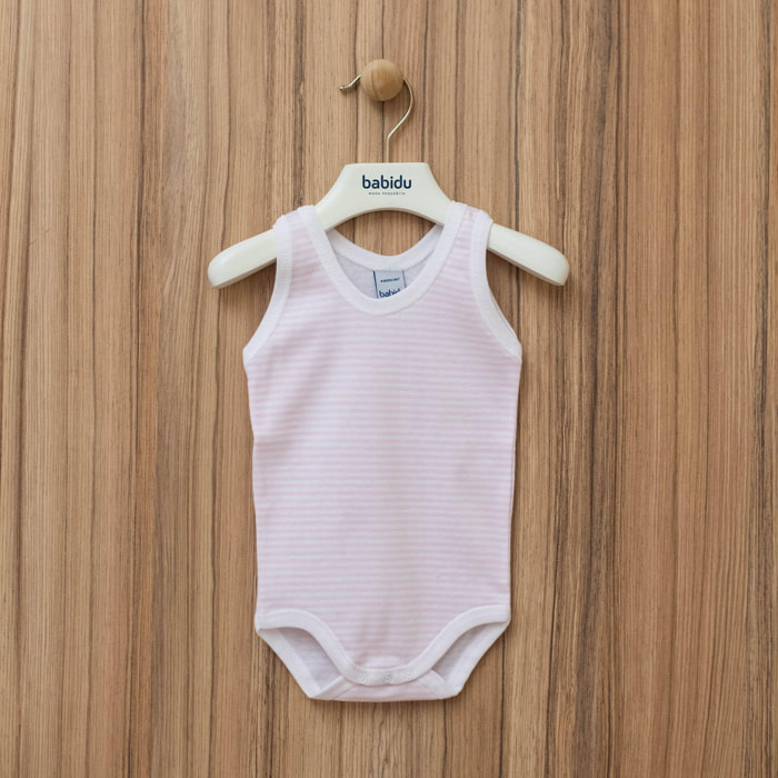 Body Tirante Sport Sailor Rosa