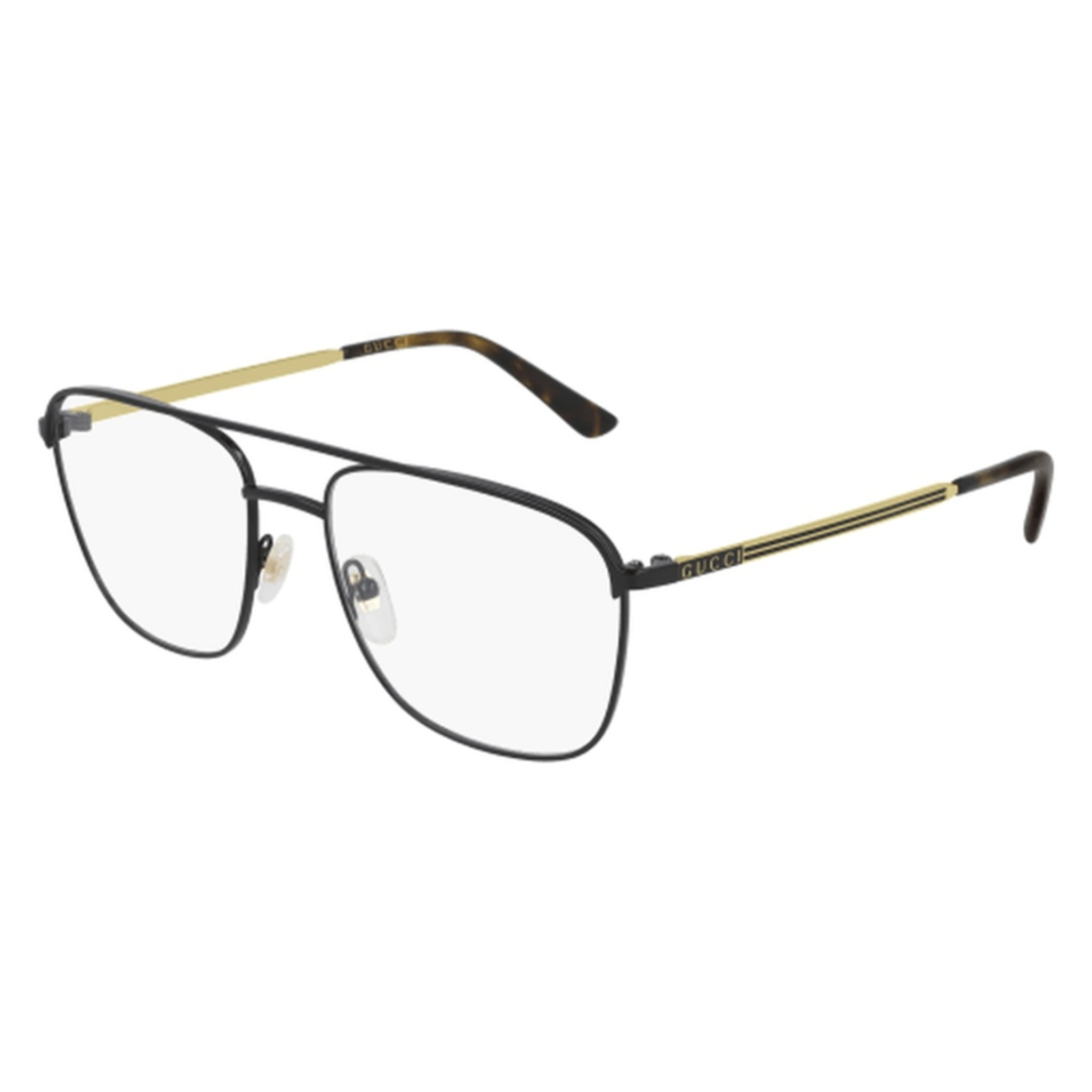 Gafas de Vista Gucci GG0833O-001 de Metal Hombre 55 mm