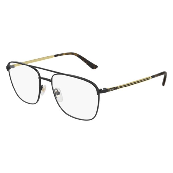 Gafas de Vista Gucci GG0833O-001 de Metal Hombre 55 mm