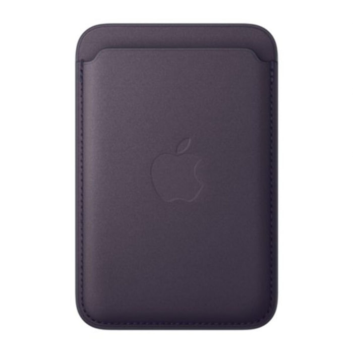 Porte-cartes APPLE MagSafe tissage fin Violet Nuit