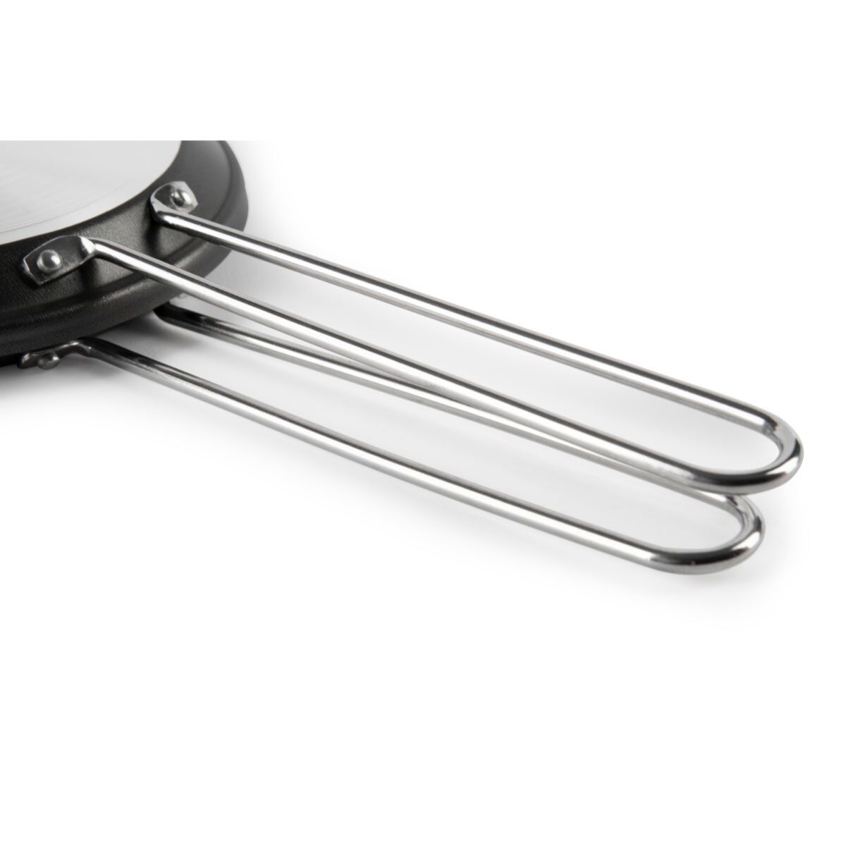 Poêle double 24 cm Excelsa – Amica, Aluminium Argenté