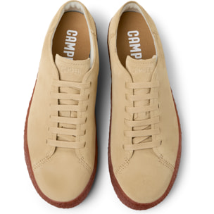 Zapatillas - CAMPER Peu Terreno - Beige - Piel de ante
