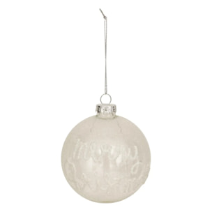 BDN VERRE 90MM MERRY XMAS BLC