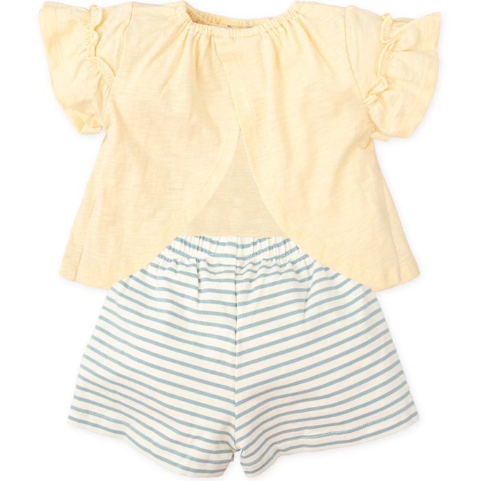 Conjunto niña - Amarillo