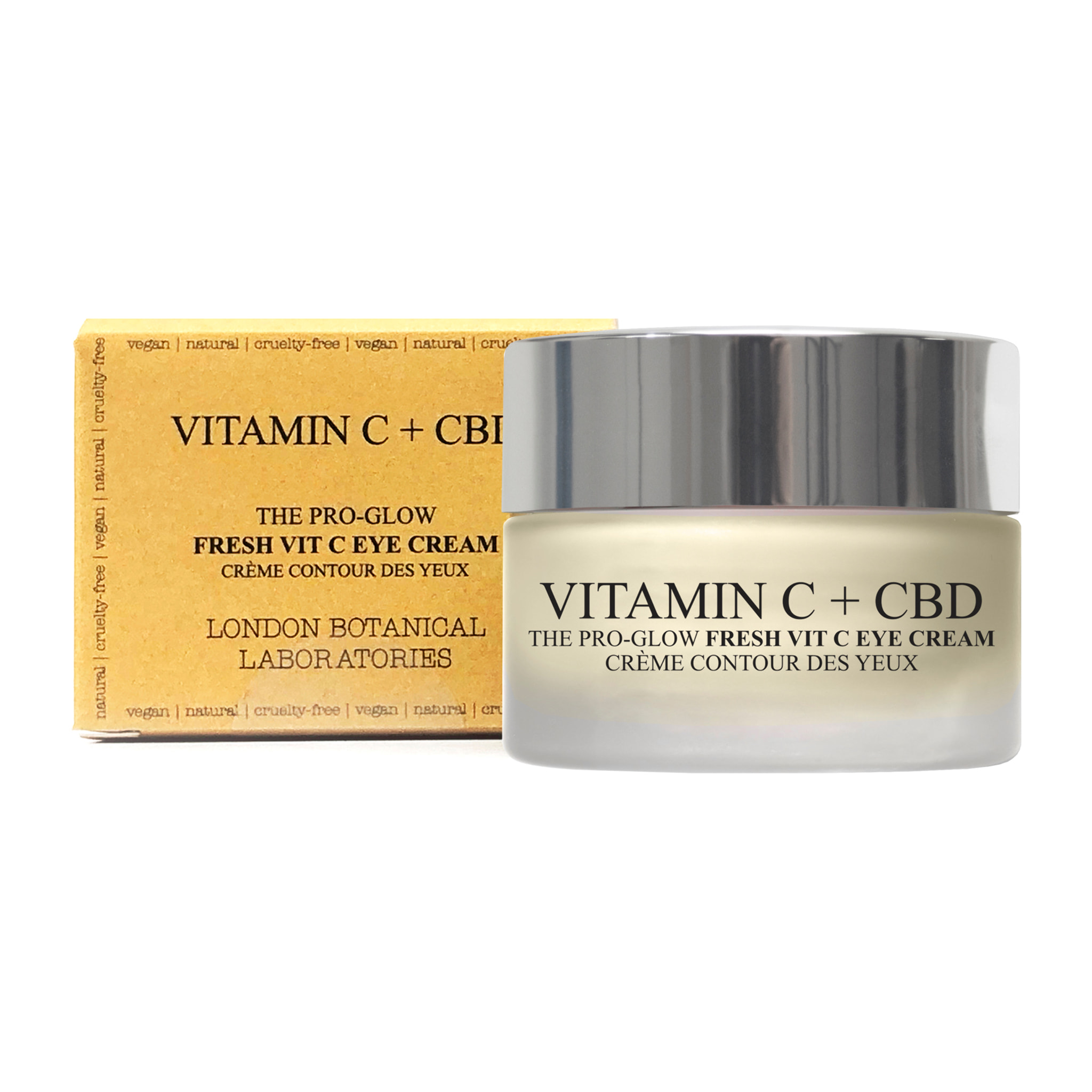 Crema de Ojos Vitamina C + CBD 15ml