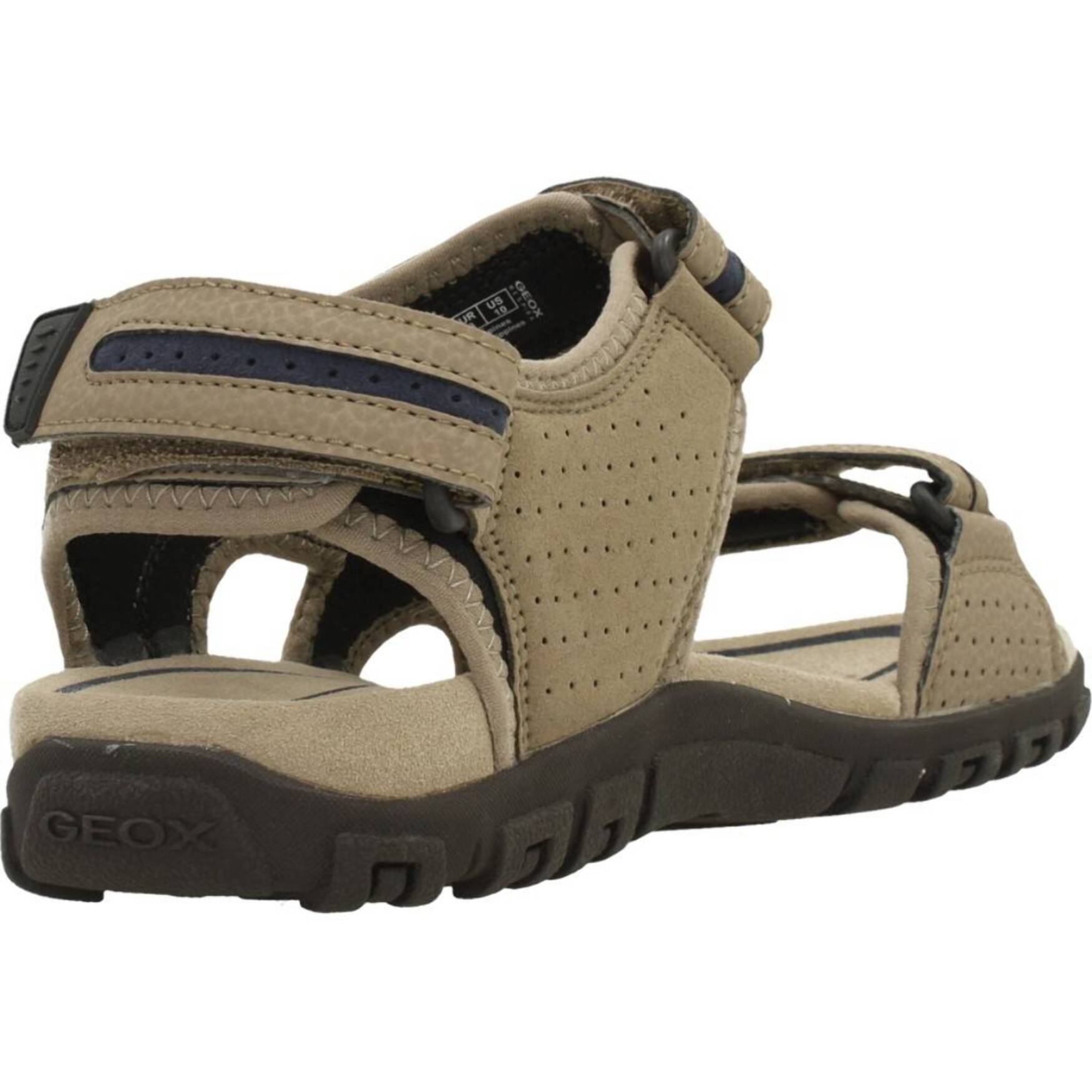 Sandalias Hombre de la marca GEOX  modelo UOMO SANDAL STRADA MARRON CLARO