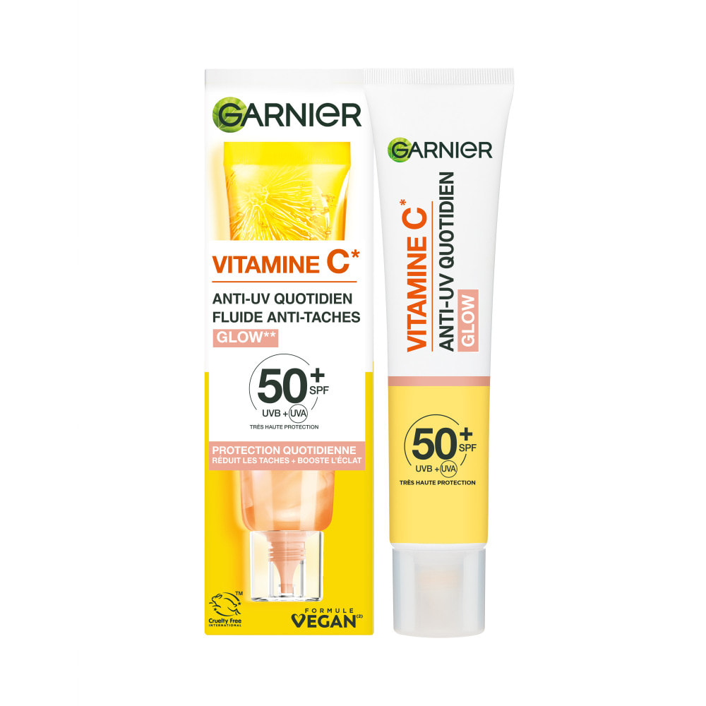 Garnier SkinActive Vitamine C Anti-UV Quotidien Glow SPF50+ 40mL