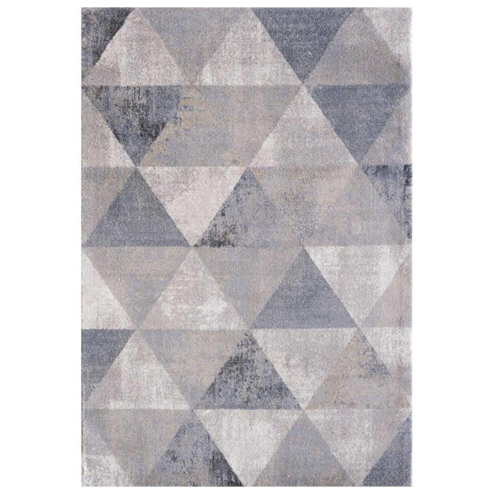 Tapis salon et chambre tissé motif scandinave LIJI