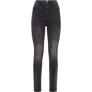 PHILIPP PLEIN Super High Waist Jegging ICONIC PLEIN
