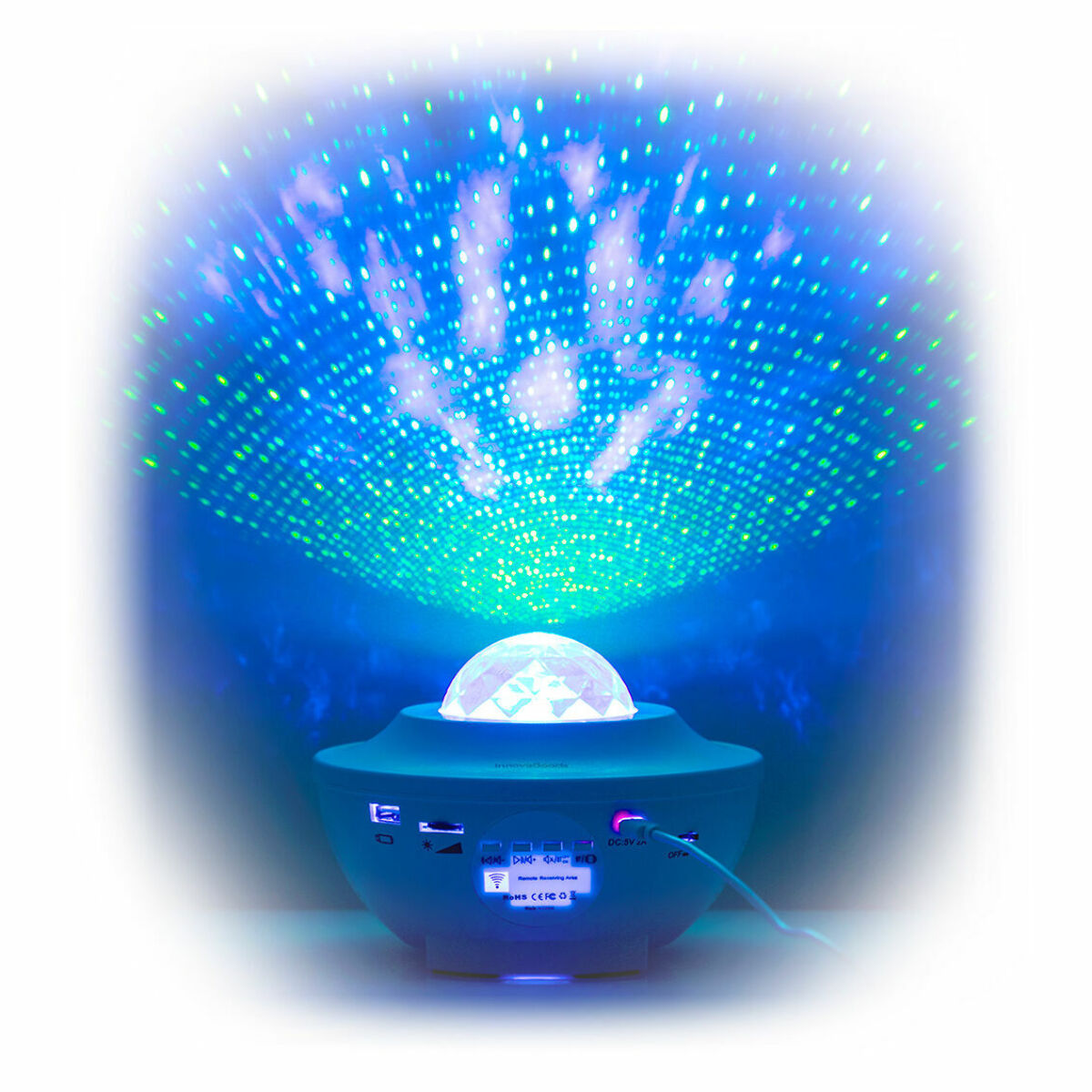 Proyector LED de Estrellas con Altavoz Sedlay InnovaGoods