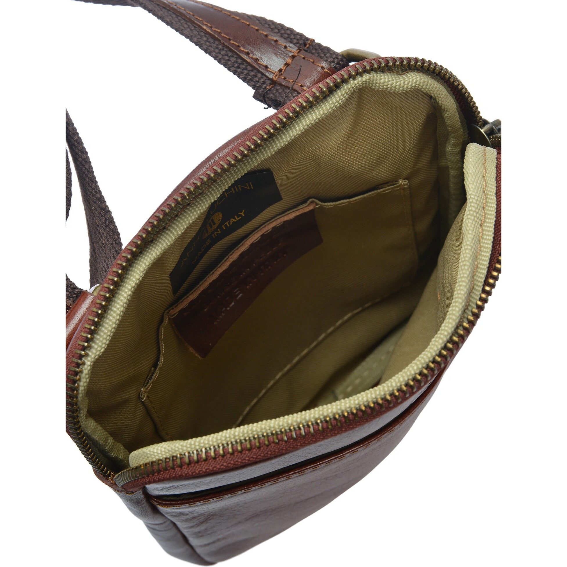 Borsa a spalla Anna Luchini Marrone