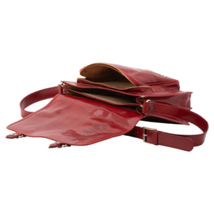 Borsa a tracolla da donna - Modello False - 100% pelle - 35.0 x 27.0 x 14.0 cm
