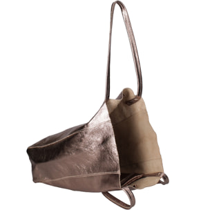Borsa a mano da donna - Modello Íris - Vera Pelle - 40.0 x 36.0 x 11.0 cm