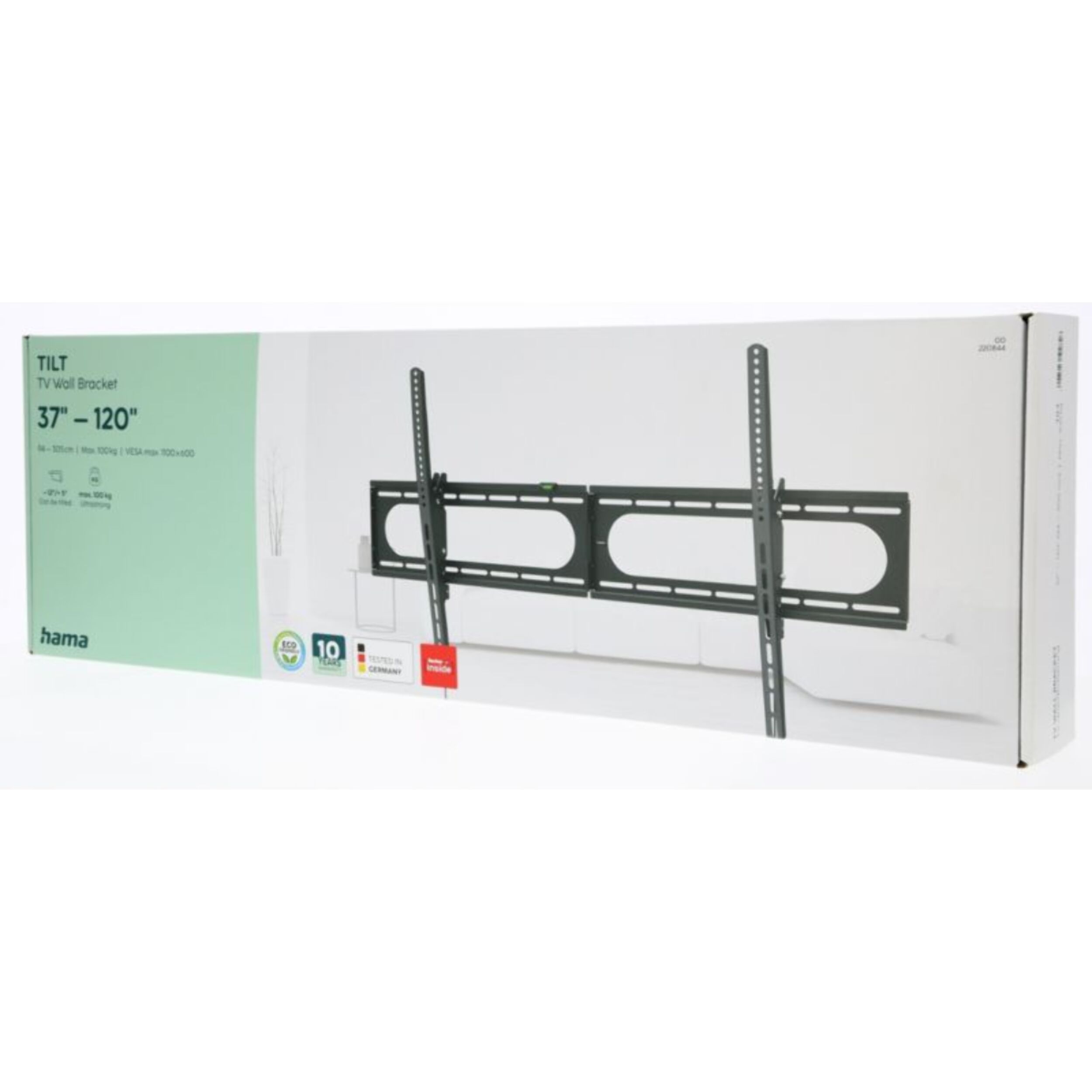 Support mural TV HAMA Tilt Strong 120 pouces