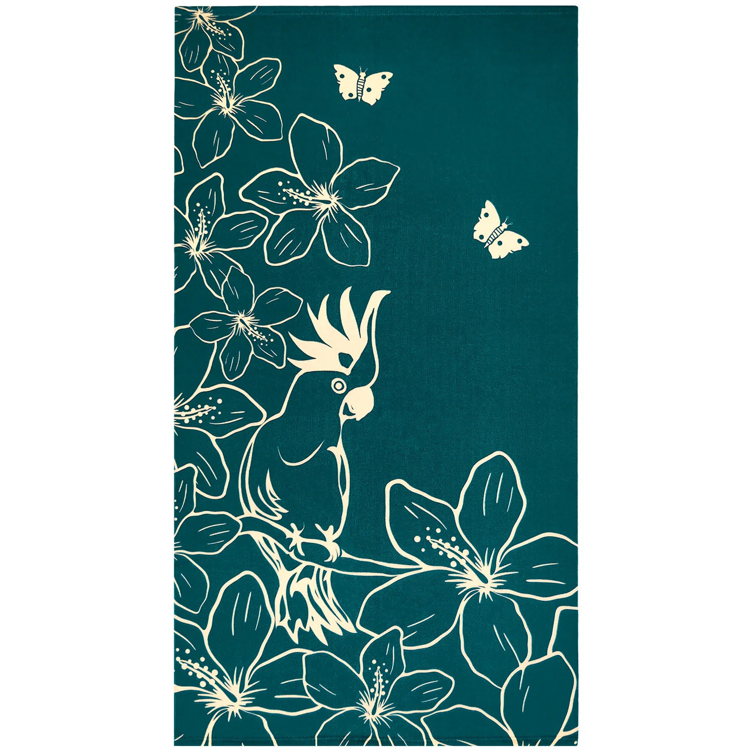 Serviette de plage microfibre Bleu 90x170 220g/m² - Serifos