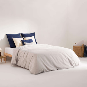 Housse de couette jacquard Elche Bleu