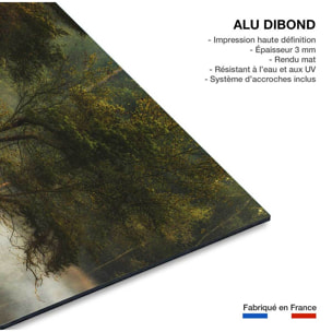 Tableau Ilôt d'automne Tableau alu Dibond
