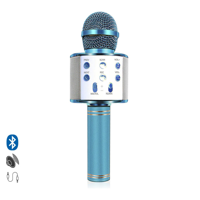 Microfono Karaoke multifunzione con altoparlante integrato