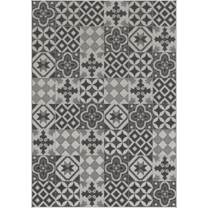 Tapis extérieur tissé kilim rectangle FUDI