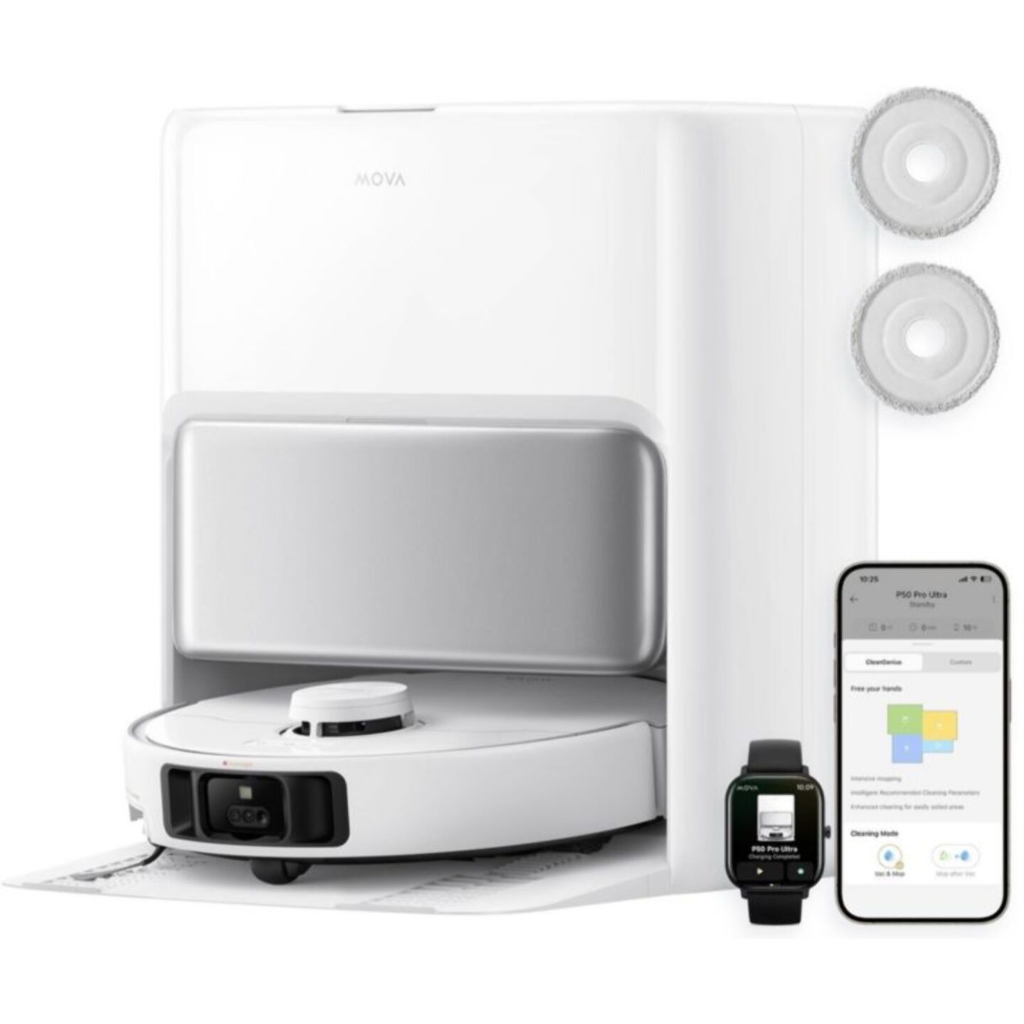 Robot Aspirateur Laveur MOVA P50 Pro Ultra