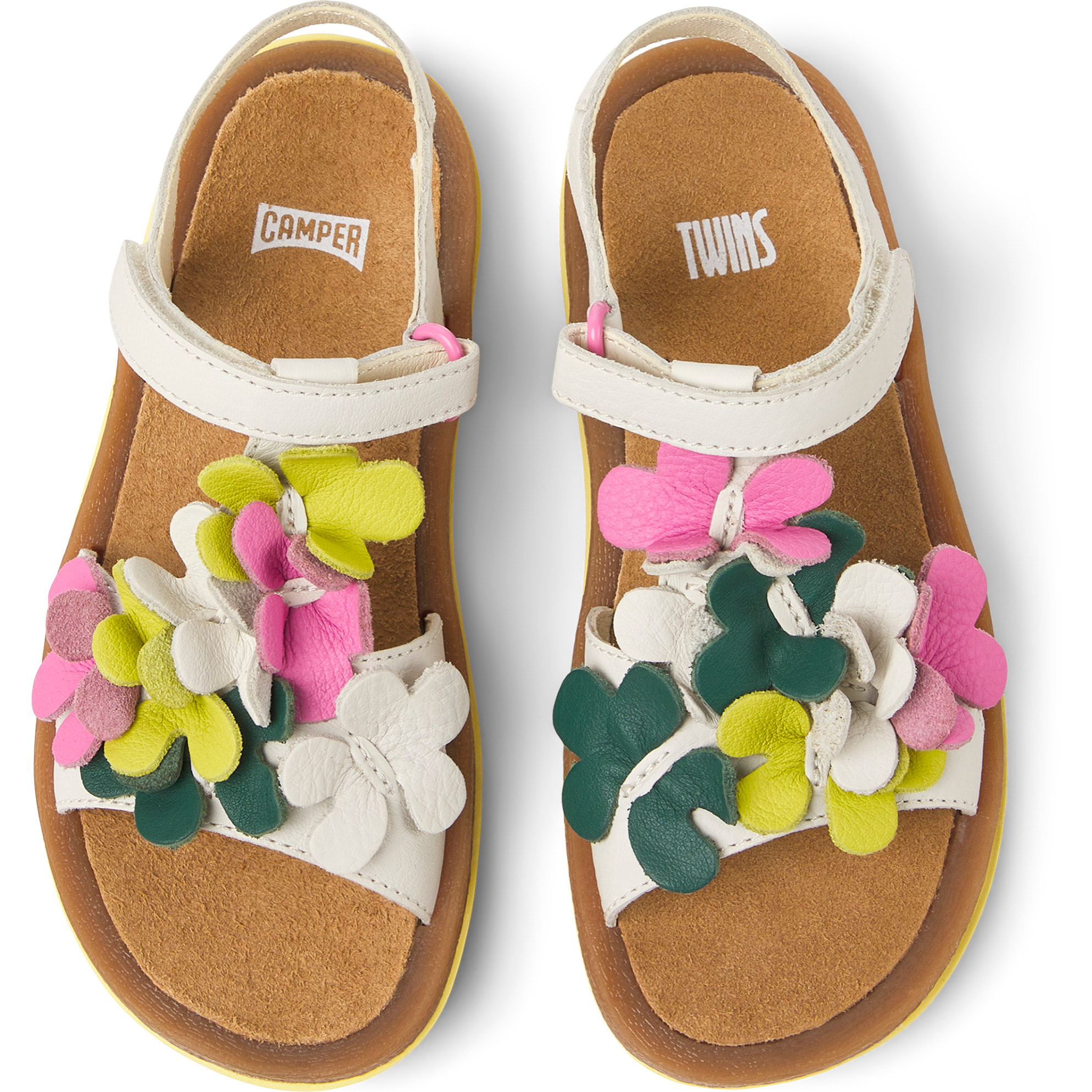 Sandali - CAMPER Bicho - Bianco - Pelle liscia