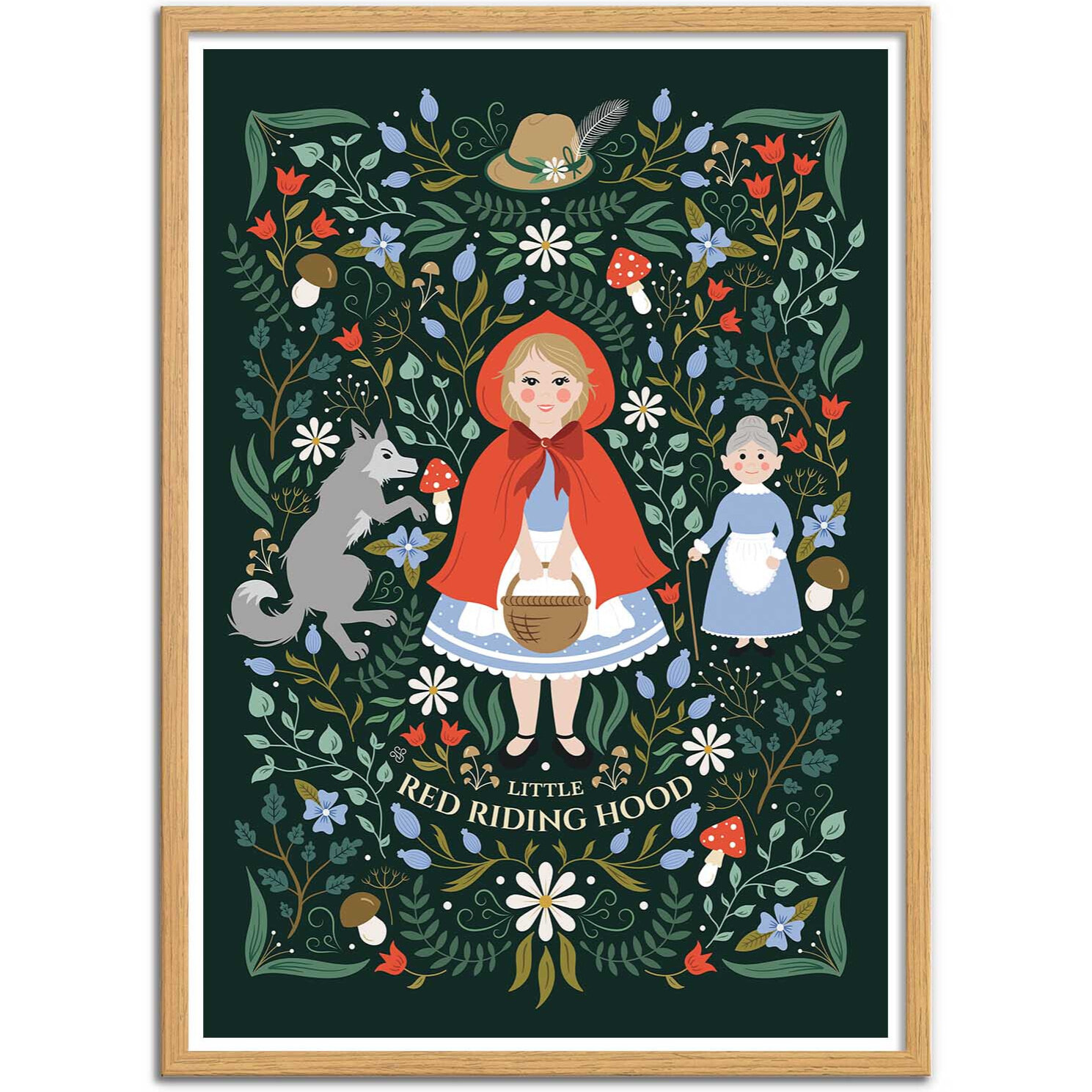 Affiche - Red Riding hood - Vesna Skorshnek