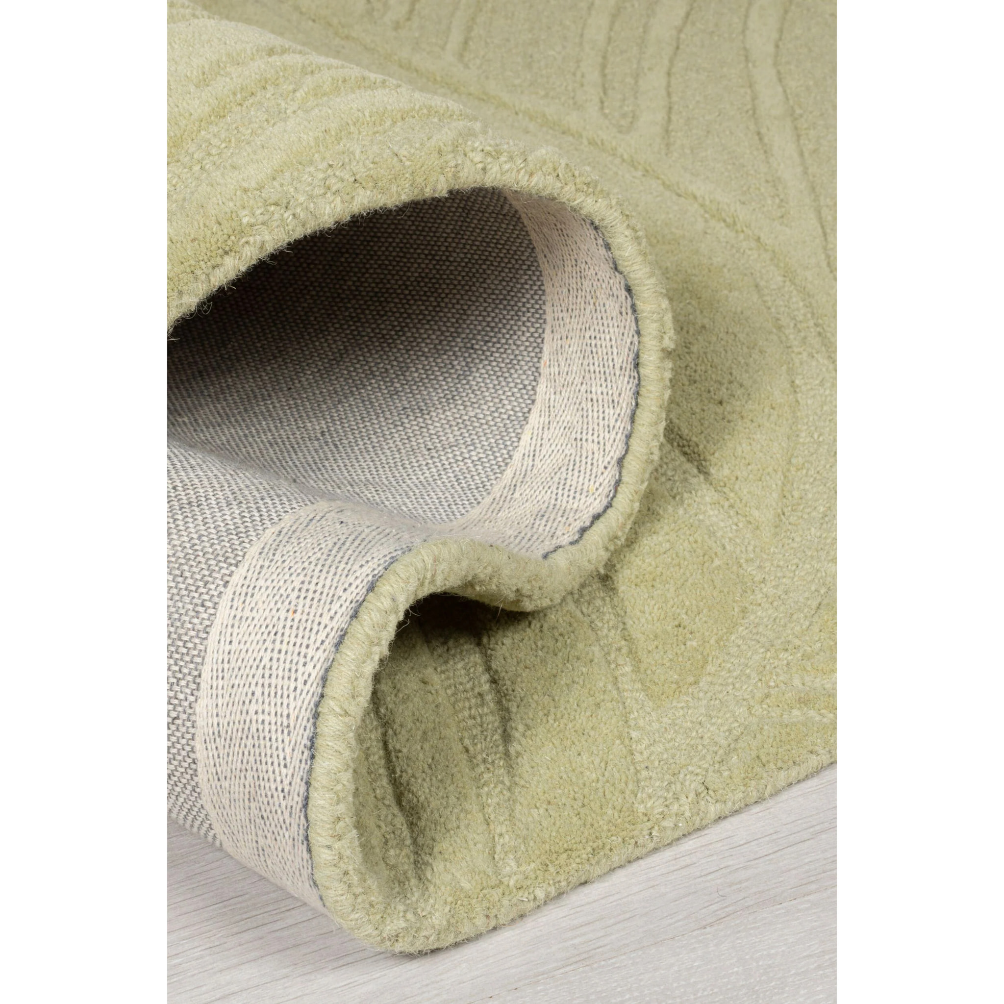 Tapis en laine à motif feuillage LINO LEAF