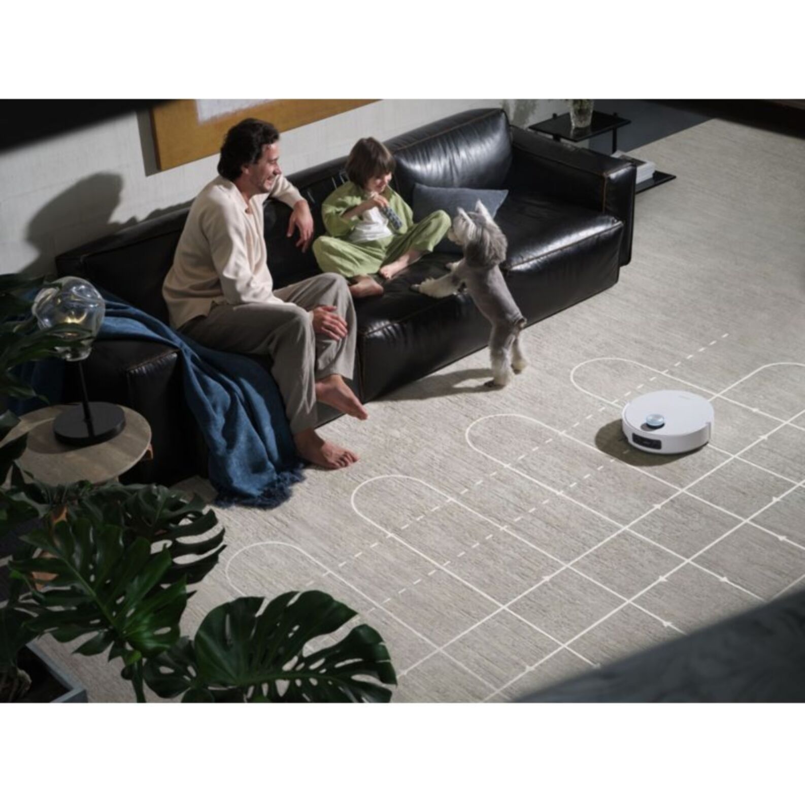 Robot Aspirateur Laveur DREAME Aqua10 Ultra Roller Complete blanc
