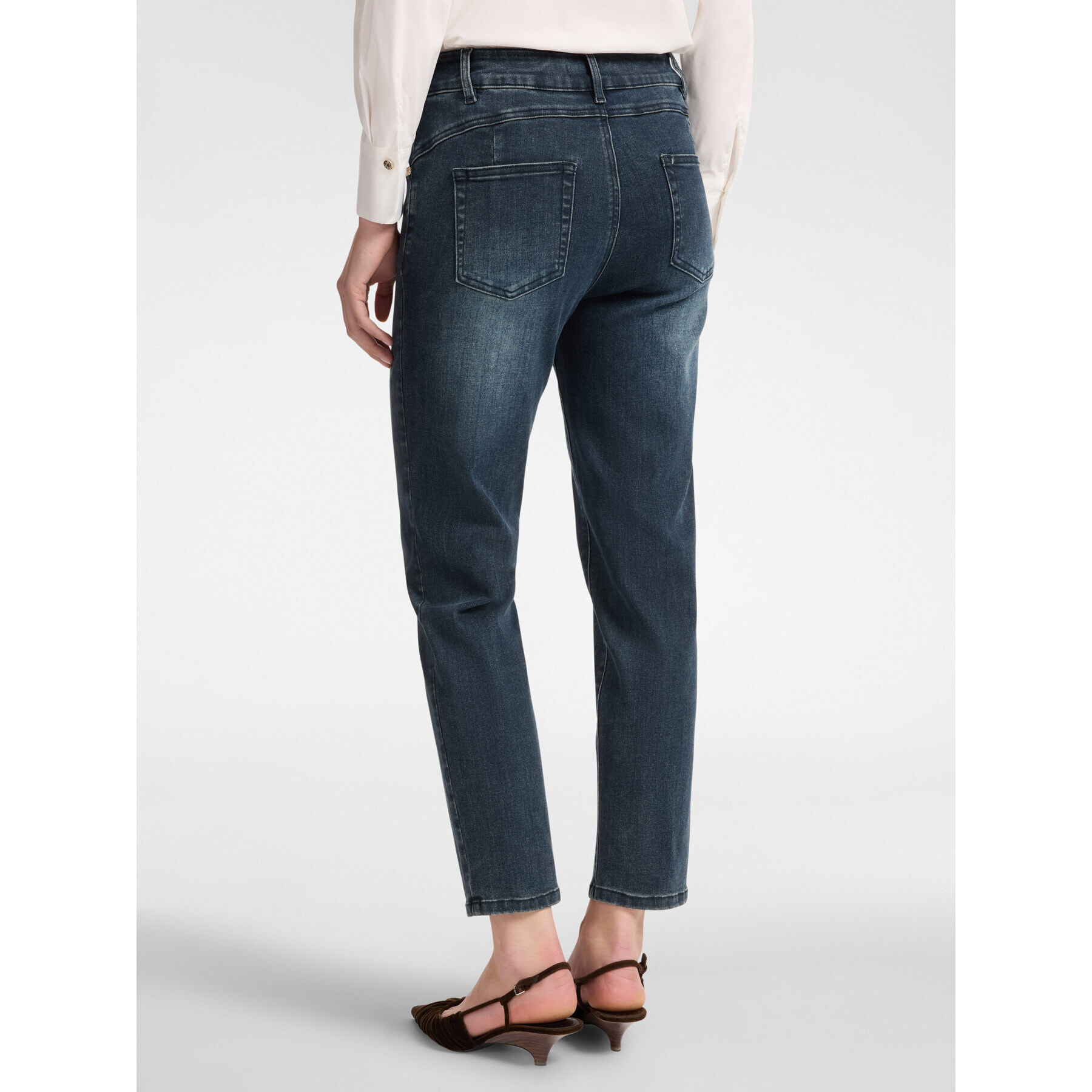 Elena Mirò - Jeans 5 tasche skinny, "Helena" - Blu