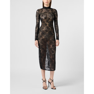 PHILIPP PLEIN Vestido largo MONOGRAM