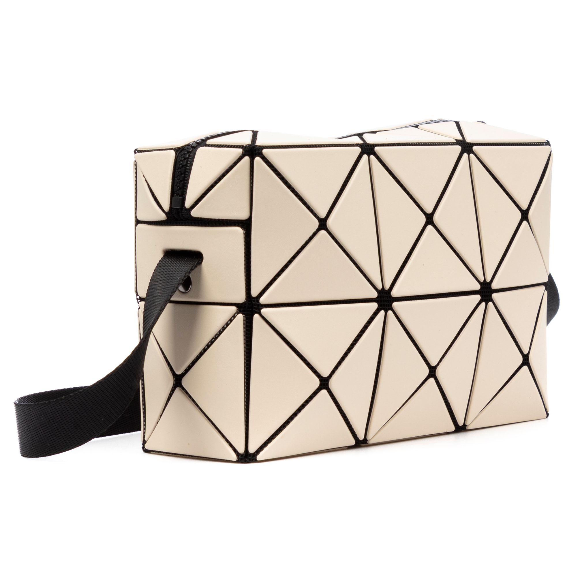 Aso bolso bandolera de diseño geométrico.