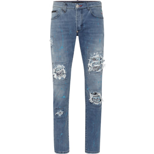 PHILIPP PLEIN Vaqueros de corte recto
