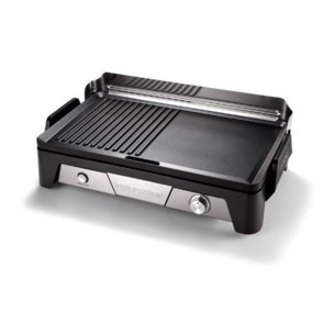 Plancha électrique RIVIERA ET BAR QPL485 Grill et plancha à poser,  50x30 cm