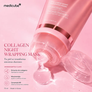 Mascarilla nocturna Collagen Night Wrapping Mask Medicube 75 ml
